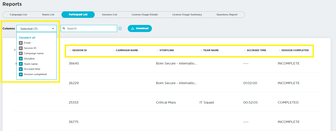 teams-cyberescape-online-participant-list-report